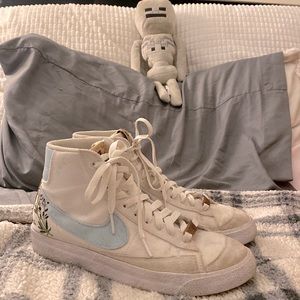 Nike Blazer Mid 77 White Indigo